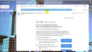 Monitor the Google Search traffic to yotubebloggerembed Blogger Website on 08 May 2023