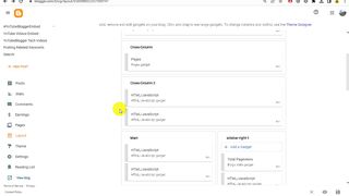 How To Settings Edit Blogger Page Header Gadget