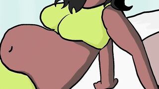 Sigma Pregnant in Bed