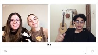 CEWEK BULE INI SENENG BANGET DI GOMBALIN | OMETV | OMEGLE