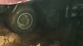 Cara muat mobil truk 10 roda persi orng cina