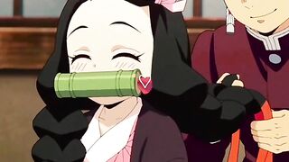 Demon slayer Nezuko cute moments