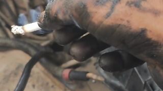pria pekerja keras