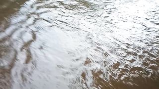 river after flood