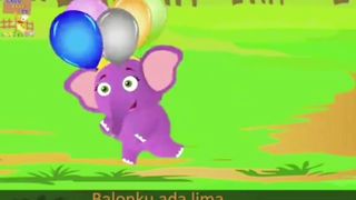 Lagu anak" balonku ada lima"
