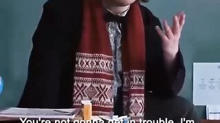 "No. It means I was drunk yesterday."
