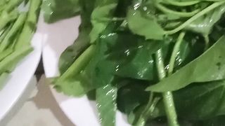 Cooking sinigang na boto boto
