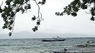 Find big fish inside bad weather