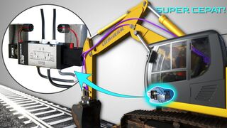 KETUP SOLENOID ATAU KECANGGIHAN DI BALIK EXCAVATOR