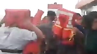 Penyelamatan penumpang kapal merak Bakauheni