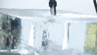 beautiful ice crafting