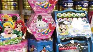 Kid Shopping at the supermarket with many toys color - Family fun with Abckidtv Misa