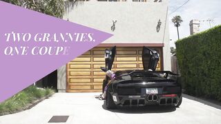 Two Grannies, One Lamborghini ........