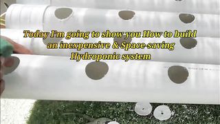 How To Make inexpensive Hydroponic System and start Hydroponics Garden At home