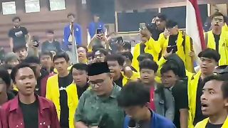 DEMO UU CIPTA KERJA MAHASISWA TASIKMALAYA