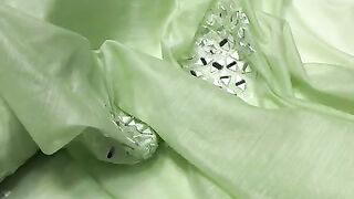 Beautiful green fancy simple suit