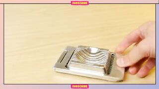 What Else Can It Cut? - More Egg Slicer Life Hacks
