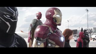 Team Iron Man vs Team Cap - Airport Battle Scene - Captain America: Civil War - Movie CLIP HD 2