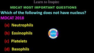 Which of the following does not have nucleus? #mdcatbiology #ETEABiology #circulation #transport