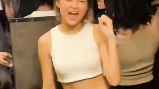 Asian girl dance Funny