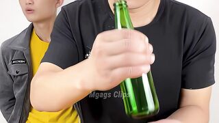 Trick bottle magic