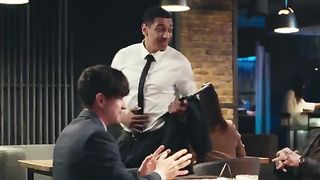 Black guy mistaken for a waiter