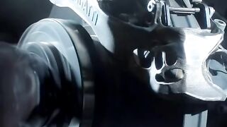 Titanium Brake calipers testing