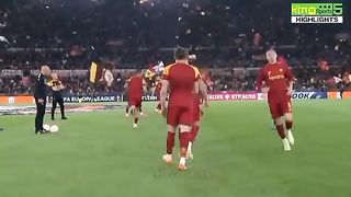 HIGHLIGHT AS ROMA VS LEVERKUSEN
