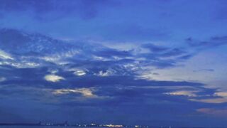 Lyrics video with sea view