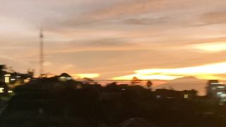 Merapi mountain in the morning