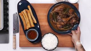 How to make shanghai lumpia and chicken adobo