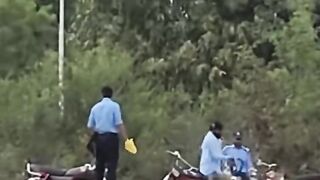 police ka tashadud