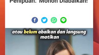 Perhartian !!! Jangan Terima Telphon  Kalo kalian ga mau uang kalian ludes.