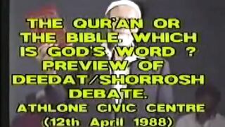Debate Ahmed Deedat Answer - Why do you claim  to be the true religion_