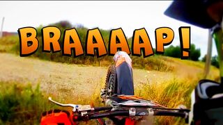 Chute en Derbi DRD X-Trem 50cc