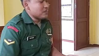 Ada Apa Ya Babinsa Temui Petinggi