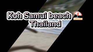 KOH Samui Thailand beach walk  ⛱️????️