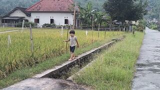 Small boy at my country