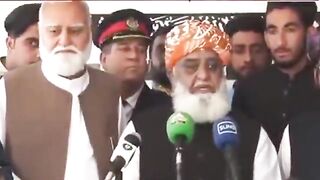 Maulana fazal ur Rehman latest media talk about Pakistan current situation