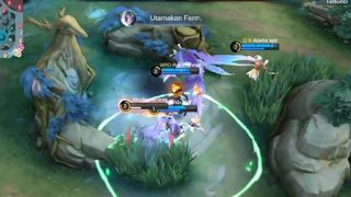 playing gusion mlbb