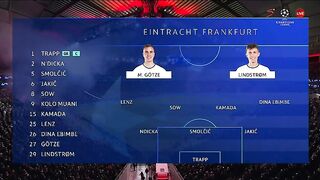 2022/23 Champions League | 26/10/2022 | Eintracht Frankfurt - Marseille  2:1