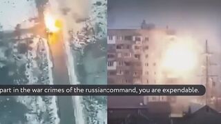 Ukrainian Forces tell Russia soldiers 'everyone who wants to live to surrender' in new video