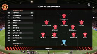 2021/22 Europa League | 27/10/2022 | Manchester United - Sheriff  3:0