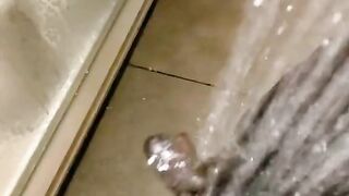 my cat loves bathing