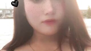 Dada nya besar