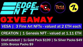 EDGE OF NFT X PROJECTS | NFT GIVEAWAY | NFTs HIGH RARITY AND VALUE