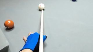 Play billiards