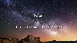 Surah 1 - Al-Fatihah (The Opening)