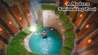 How To Build The Most Modern Underground Swimming Pools with Underground House 2