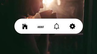 Creative Navigation menu bar using HTML CSS JS